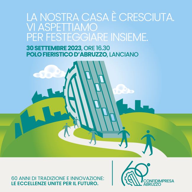 Celebrazione 60° Anniversario Confidimpresa Abruzzo Lanciano (CH) 30 settembre 2023 – Polo Fieristico d’Abruzzo