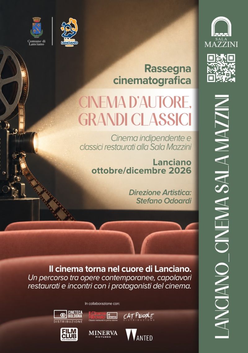 Rassegna “Cinema d’autore, grandi classici” - ottobre-dicembre 2026