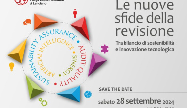 Giornata di studi Le nuove sfide della revisione Tra bilancio di sostenibilità e innovazione tecnologica  Lanciano (CH) 28 settembre 2024